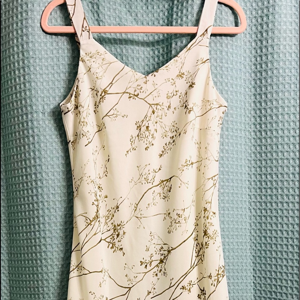 MIDI Dress Bantry Bay Cream/Brown Branches Petite Medium